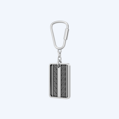 MTB Tread Keyring 925 Silver