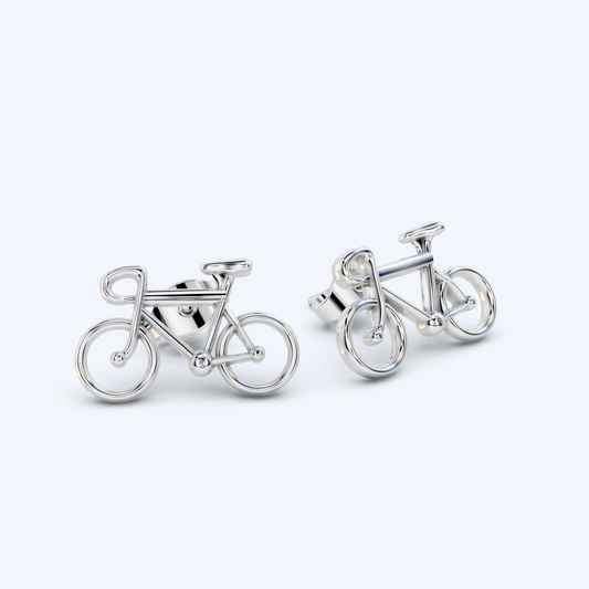Road Bicycle Studs 925 Silver