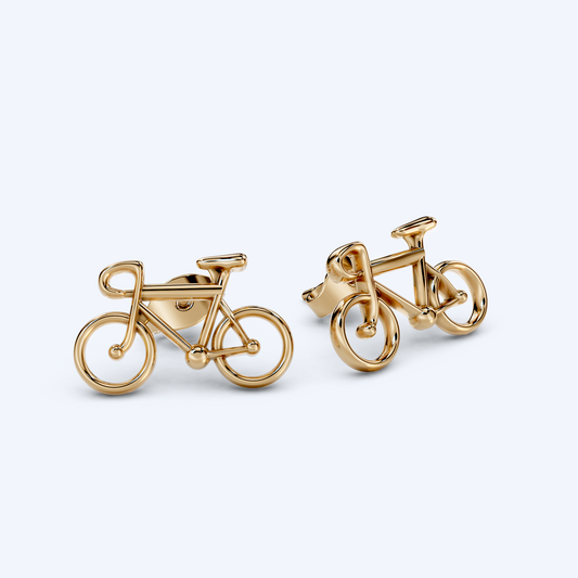 Road Bicycle Studs 375 Yellow Metal