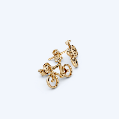 Road Bicycle Studs 375 Yellow Metal