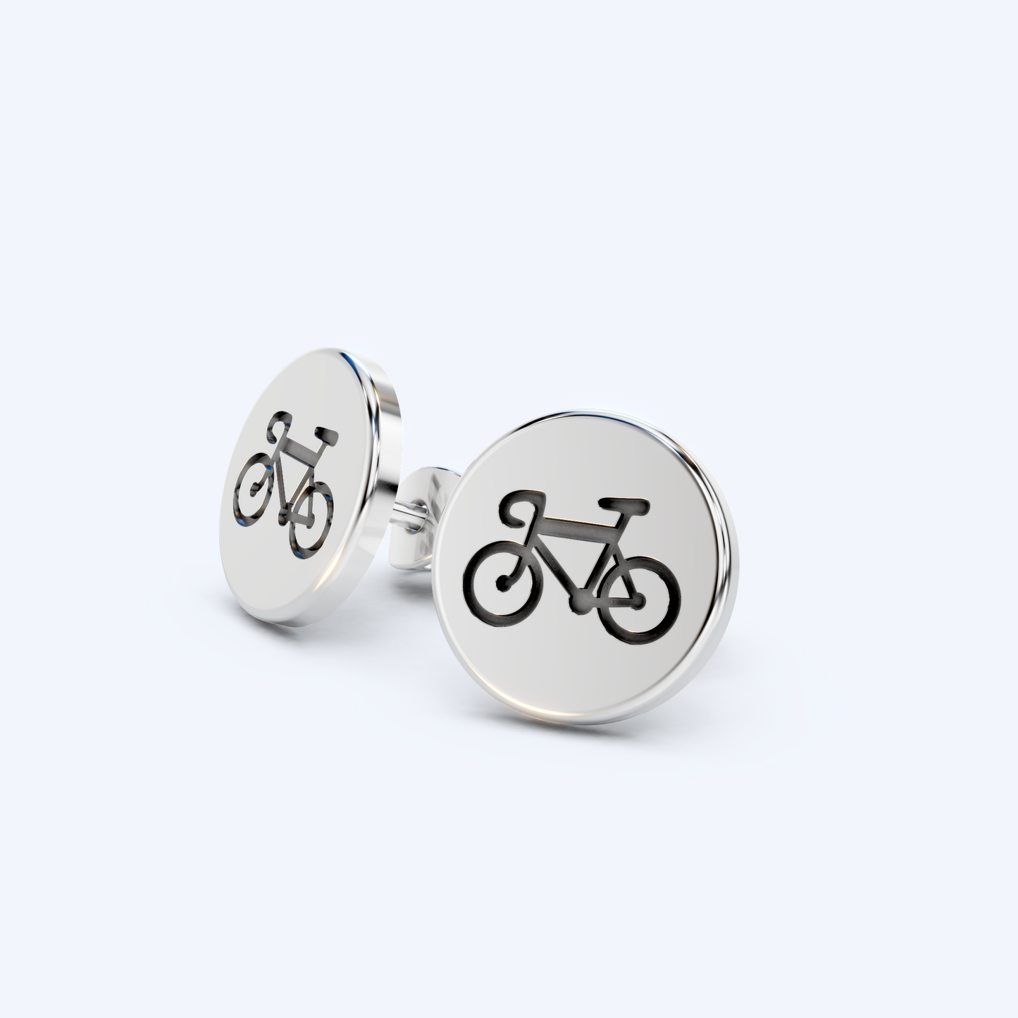 Road Bike Simple Disc Studs 925 Silver