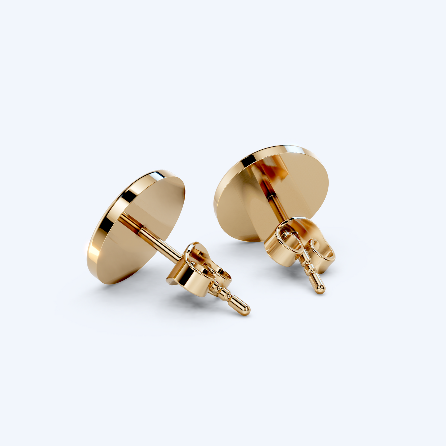Road Bike Simple Disc Studs 375 Yellow Gold