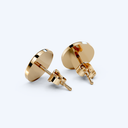 Road Bike Simple Disc Studs 375 Yellow Gold