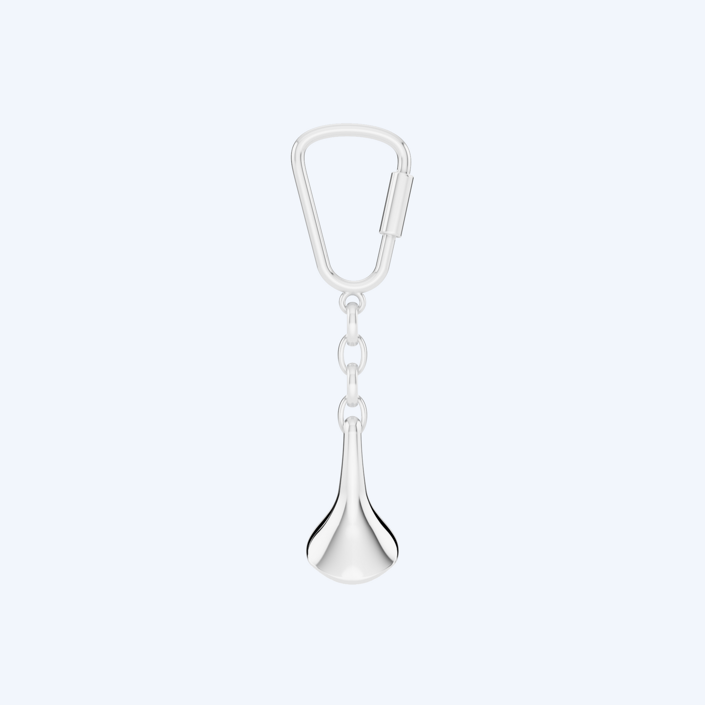 Saddle Keyring 925 Silver