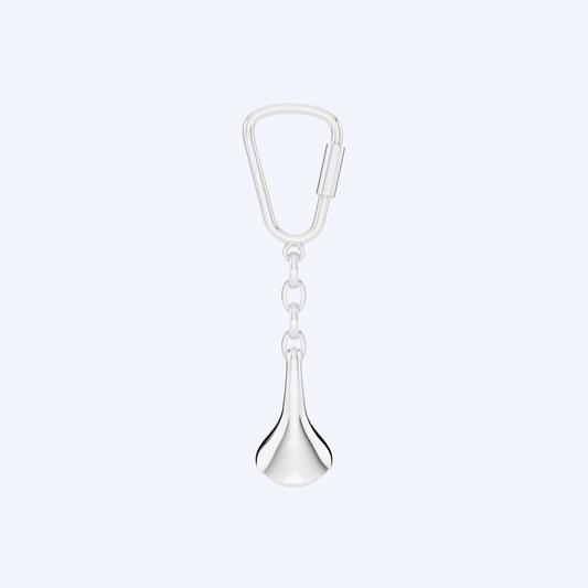 Saddle Keyring 925 Silver