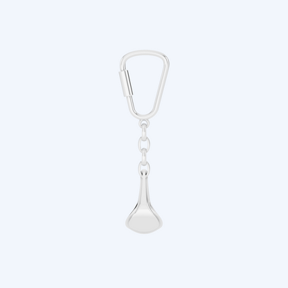 Saddle Keyring 925 Silver