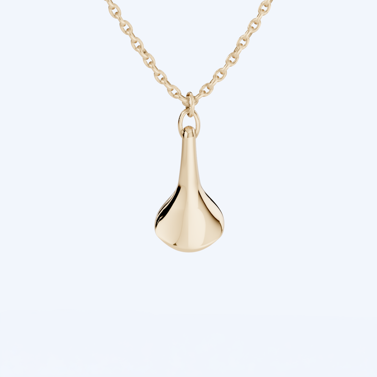Saddle Pendant 375 Yellow Gold