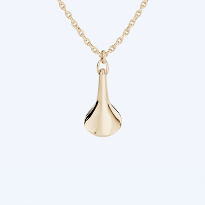 Saddle Pendant 375 Yellow Gold