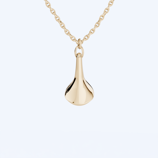 Saddle Pendant 375 Yellow Gold