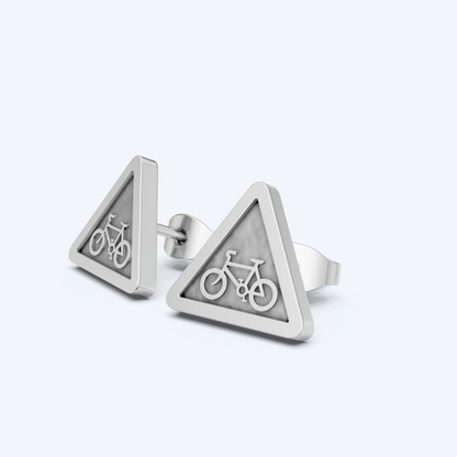 Cyclist Warning Studs 925 Silver