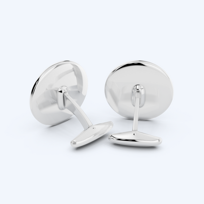Wheel Cufflinks 925 Silver